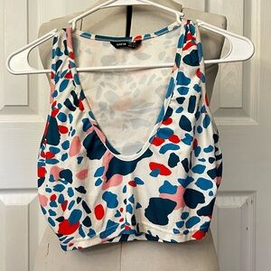 Fun polkadot crop top!